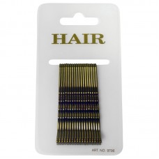 LAATSTE SET: Haarschuifje 6cm Goud OP=OP