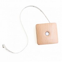 LAATSTE: Houten rolcentimeter - Lengte: 150 cm OP=OP