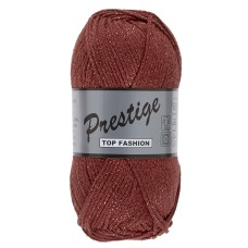 Lurex Garen Rood - Brei/haakgaren katoen met glinsterdraad