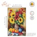 Borduurpakket met telpatroon - Herfst Stilleven