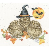 Borduurpakket met telpatroon - Halloween