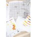 GOEDKOOP: Borduurpakket Baby Vosje 3 - Incl borduurgaren en stof 