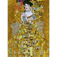 Diamond Painting kit woman in gold