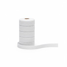 GOEDKOOP: Smal Katoenband 10mm Wit - Per meter GOEDKOOP: Smal Katoenband 10mm Wit - Per meter