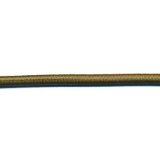 AANBIEDING: Rond Elastiek 3 mm Khaki - Elastisch koord per meter 