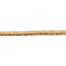 GOEDKOOP: Rond Elastiek 3 mm Goud - Elastisch koord per meter