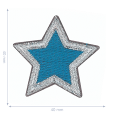 Applicatie Ster Blauw