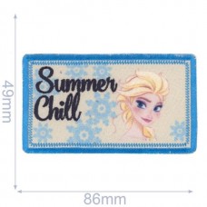 AFGEPRIJSD: Applicatie Frozen Elsa - Strijkplaatje Frozen