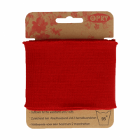 Boordstof uni rood