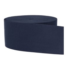 Ceintuur Elastiek 60mm Donkerblauw - Prijs per meter