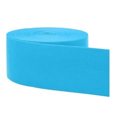 Ceintuur Elastiek 60mm Turquoise - Prijs per meter