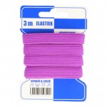 Color Elastiek 10mm Lavendel  - 3 meter 