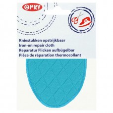 Kniestukken - Turquoise -  Ook bruikbaar voor mouwen, OP=OP