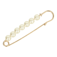 Kiltspeld Goud met parels 76mm - voor vest of shawl