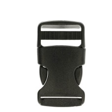Klikgesp 20mm - Regelbare gesp voor tas of rugzakband van 20mm