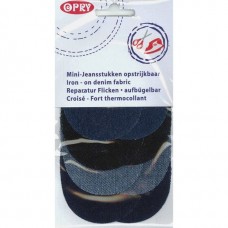 4 paar Kniestukken Mini - Jeans 