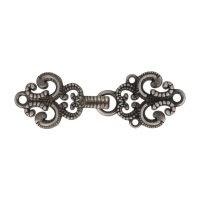 GOEDKOOP: Sluiting Oudzilver - Noorse sluiting Olav 60mm 
