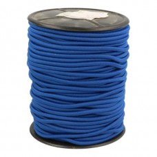 AANBIEDING: Rond Elastiek 3 mm Blauw - Elastisch koord per meter 