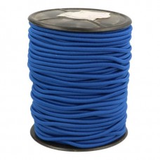 AANBIEDING: Rond Elastiek 3 mm Blauw - Per meter