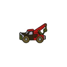 Strijkplaatje - Kledingapplicatie Takelwagen