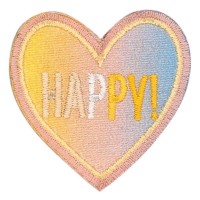 Applicatie Hartje - Strijkplaatje neon