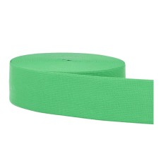 Ceintuur Elastiek 40 mm Groen - COUPON 1 meter OP=OP 