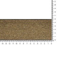 LAATSTE METERS: Taille Elastiek 60 mm Donker Goud - Prijs per meter - OP=OP