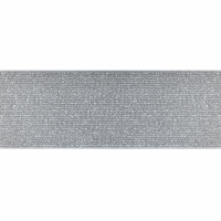 Taille Elastiek 60 mm Zilver - Prijs per meter