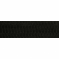 Tassenband 38 mm Zwart - Extra stevig band, per meter