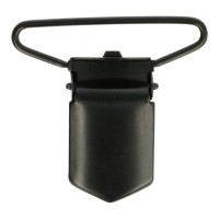 Bretelclip extra stevig 40mm Zwart - 1 klem voor bretels van 40mm breed