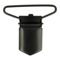 Bretelclip 40mm Zwart - 1 klem voor bretels van 40mm breed