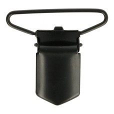 Bretelclip extra stevig 40mm Zwart - 1 klem voor bretels van 40mm breed