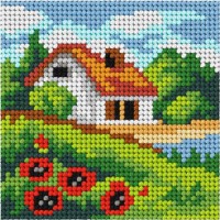 Borduren voor Beginners - Borduurpakket Zomer landschap 
