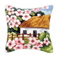 Kussenpakket House with Flowers - false
