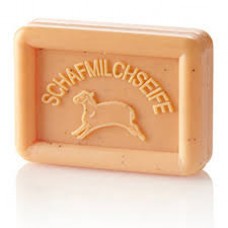 2 stukken Schapenmelkzeep Abrikoos