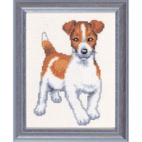 Voordelig borduurpakket - Jack Russell