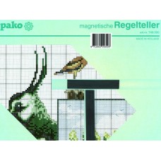 Patroonhouder - Magneetbord met 2 regeltellers 