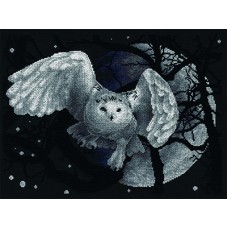 Borduurpakket White owl