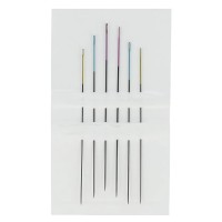 Zeer dunne naalden voor parels en kralen  - Nikkelvrije kralennaalden