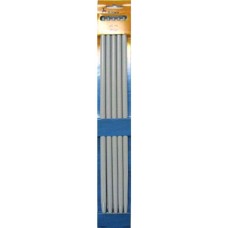 LAATSTE SET: Breinaalden zonder knop 40cm lang - Dikte 10mm