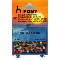 Kopspelden 34 x 0,60 mm - Met plastic kop