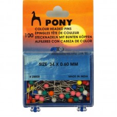 Kopspelden 34 x 0,60 mm - Met plastic kop