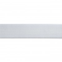 Zacht Band Elastiek 15mm Wit