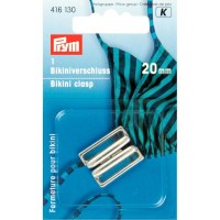 Bikinisluiting metaal 20 mm  - Brede metalen sluiting voor zwemkleding