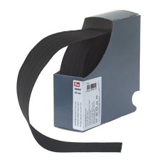 Boordelastiek 40 mm Zwart - Zacht taille-elastiek, prijs per meter