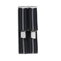 Bretels Stevig Zwart-Grijs - Sport bretels 35mm voor zware belasting