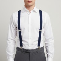 Bretels Basic Donkerblauw - Standaard bretels 30mm Bretels Basic Donkerblauw - Standaard bretels 30mm