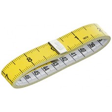 LAATSTE EXEMPLAAR: Meetlint 150cm - Met centimeters en inches OP=OP