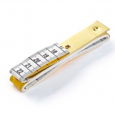 OPRUIMING: Meetlint 150cm - Metalen clip met ophangoog OP=OP