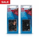 OP=OP: Drukknopen anorak 15mm - Navulling 10 stuks - Kies een kleur